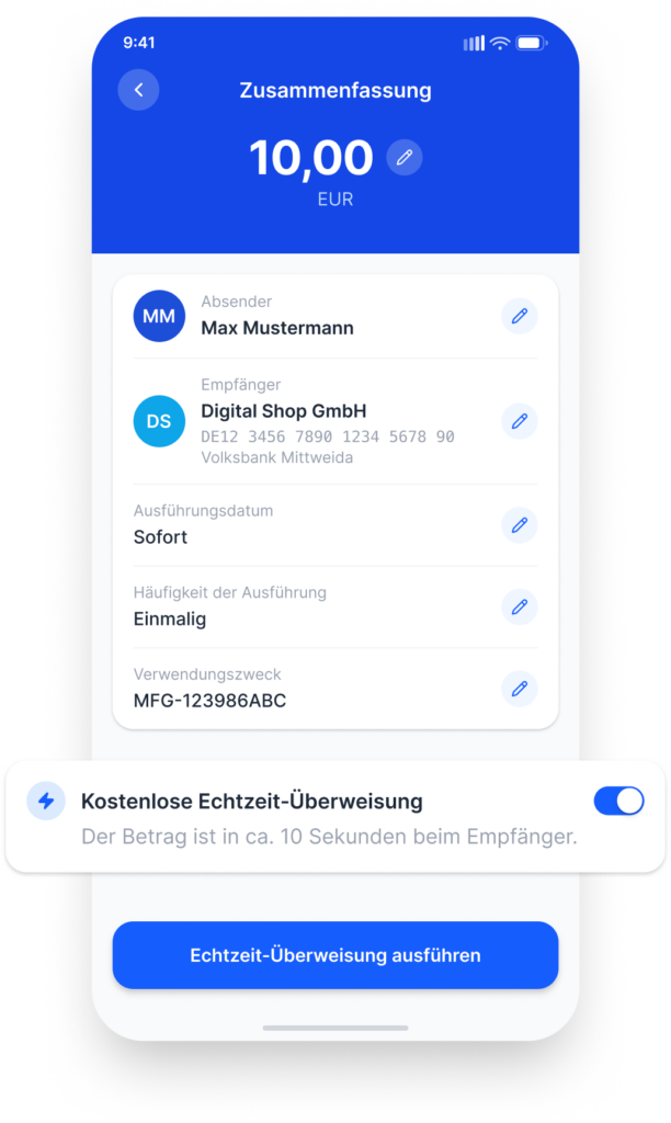 sepa-ueberweisung-echtzeit-online-smartphone
